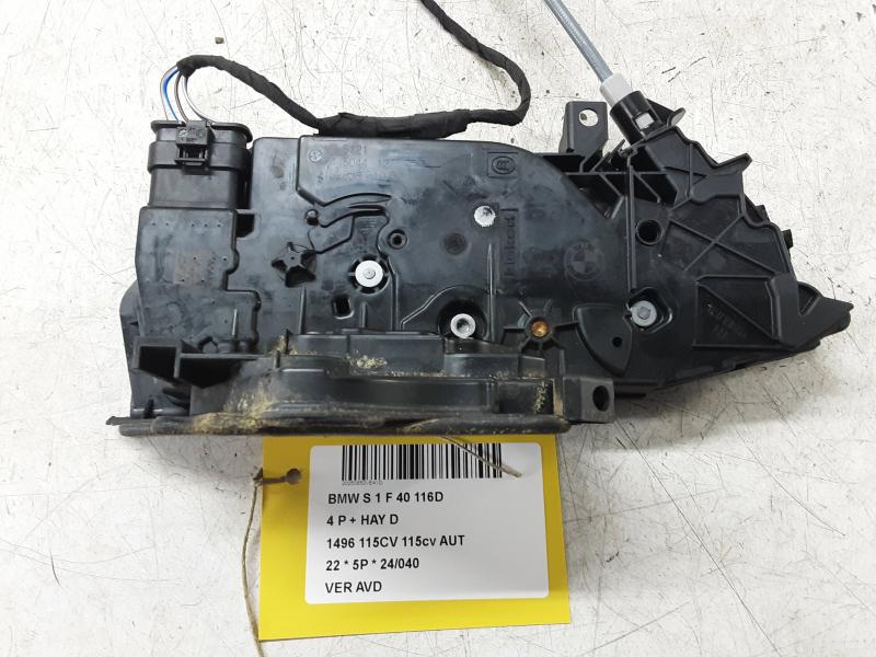 VERROUILLAGE DE PORTE AVANT DROITE Bmw 1 F40 7/19+