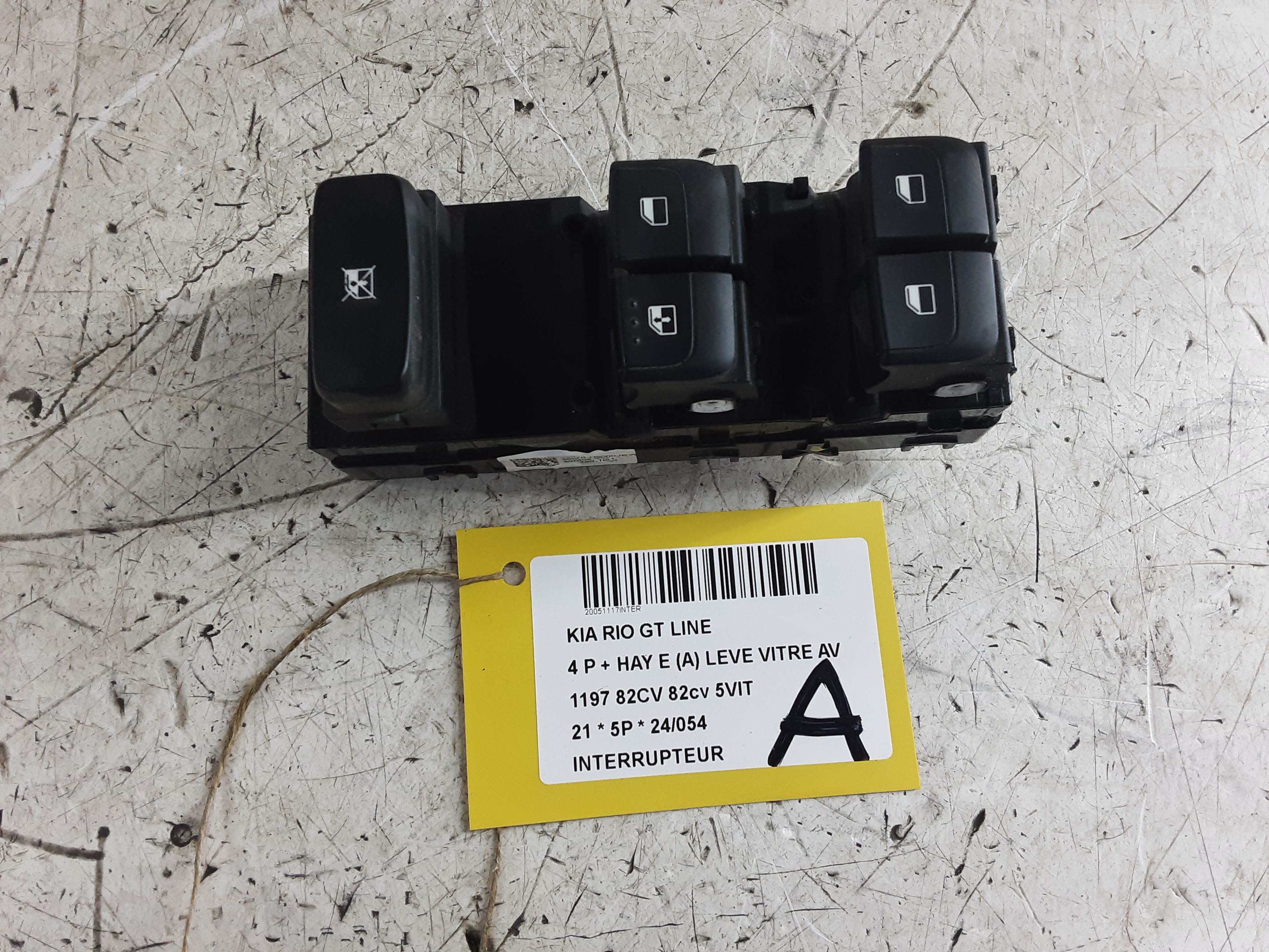 SCHAKELAAR Kia RIO FaceLift 5/20+