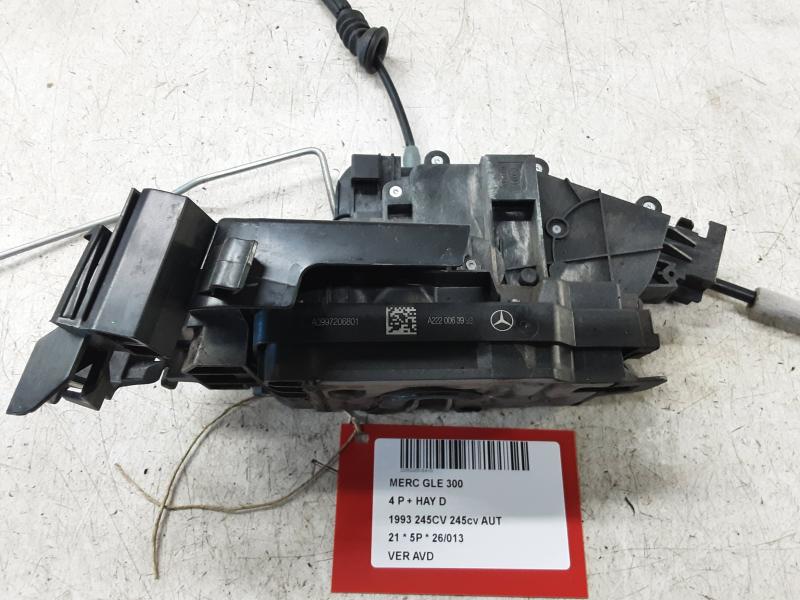 VERROUILLAGE DE PORTE AVANT DROITE Mercedes-Benz GLE W167/C167 19+