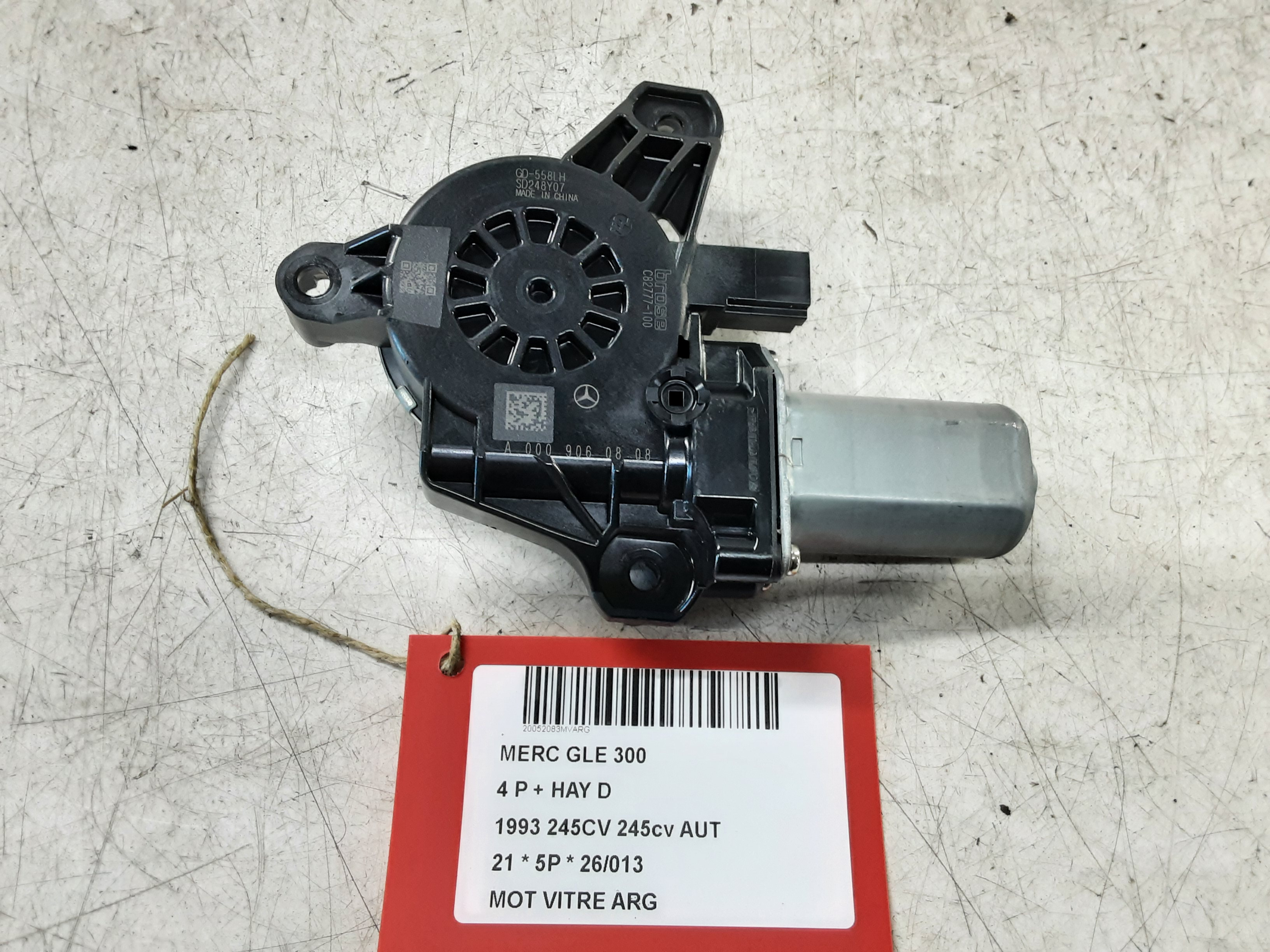 MOTEUR DE VITRE DE PORTE ARRIERE GAUCHE