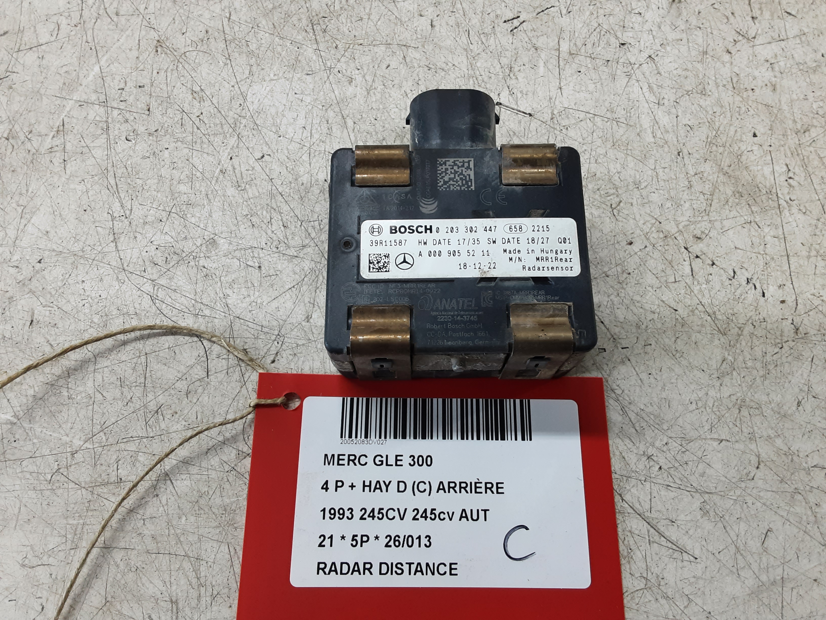 RADAR DE DISTANCE