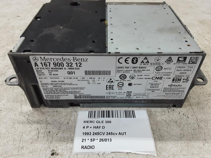 RADIO Mercedes-Benz GLE W167/C167 19+