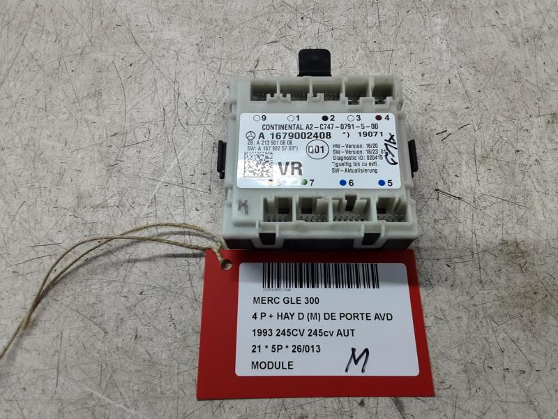 MODULE Mercedes-Benz GLE W167/C167 19+