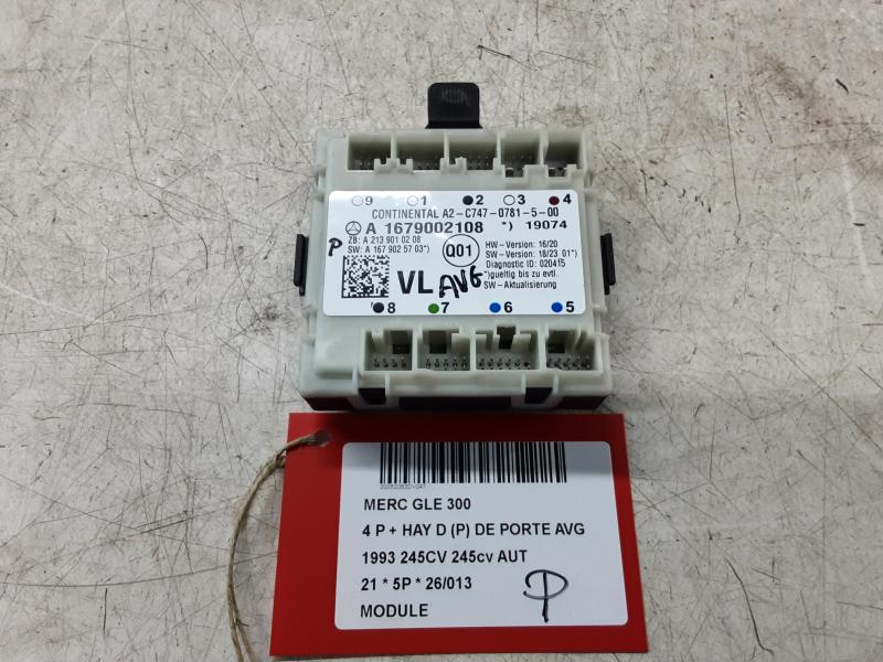 MODULE Mercedes-Benz GLE W167/C167 19+