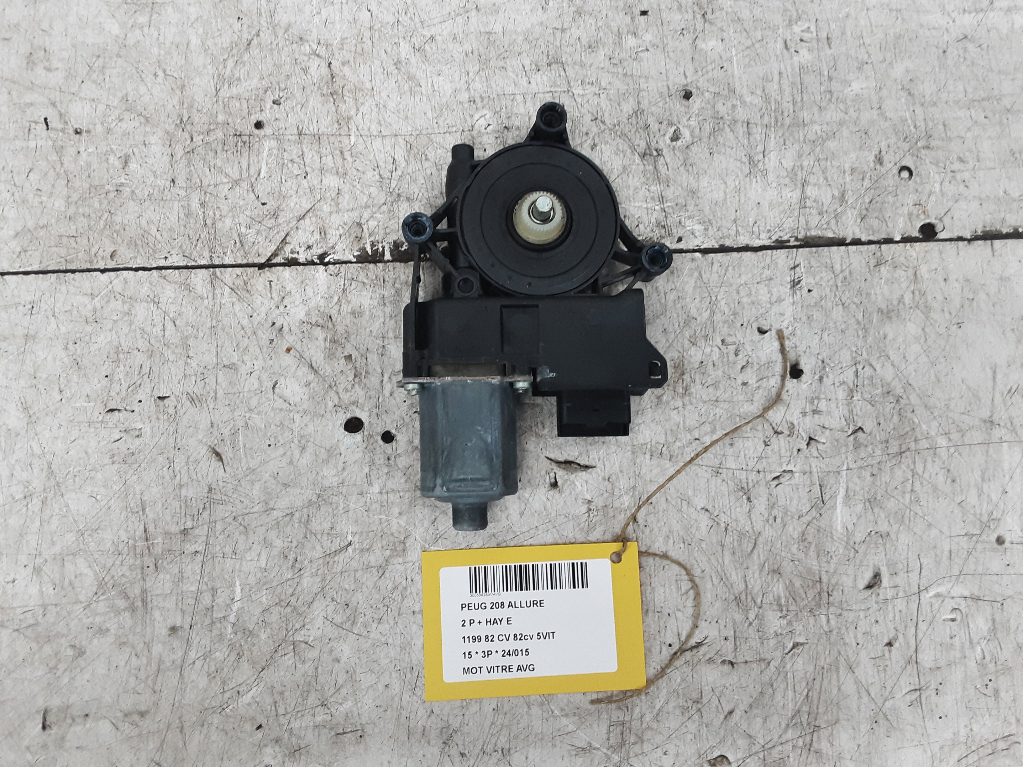 MOTOR RUITMECHANISME VOOR LINKS