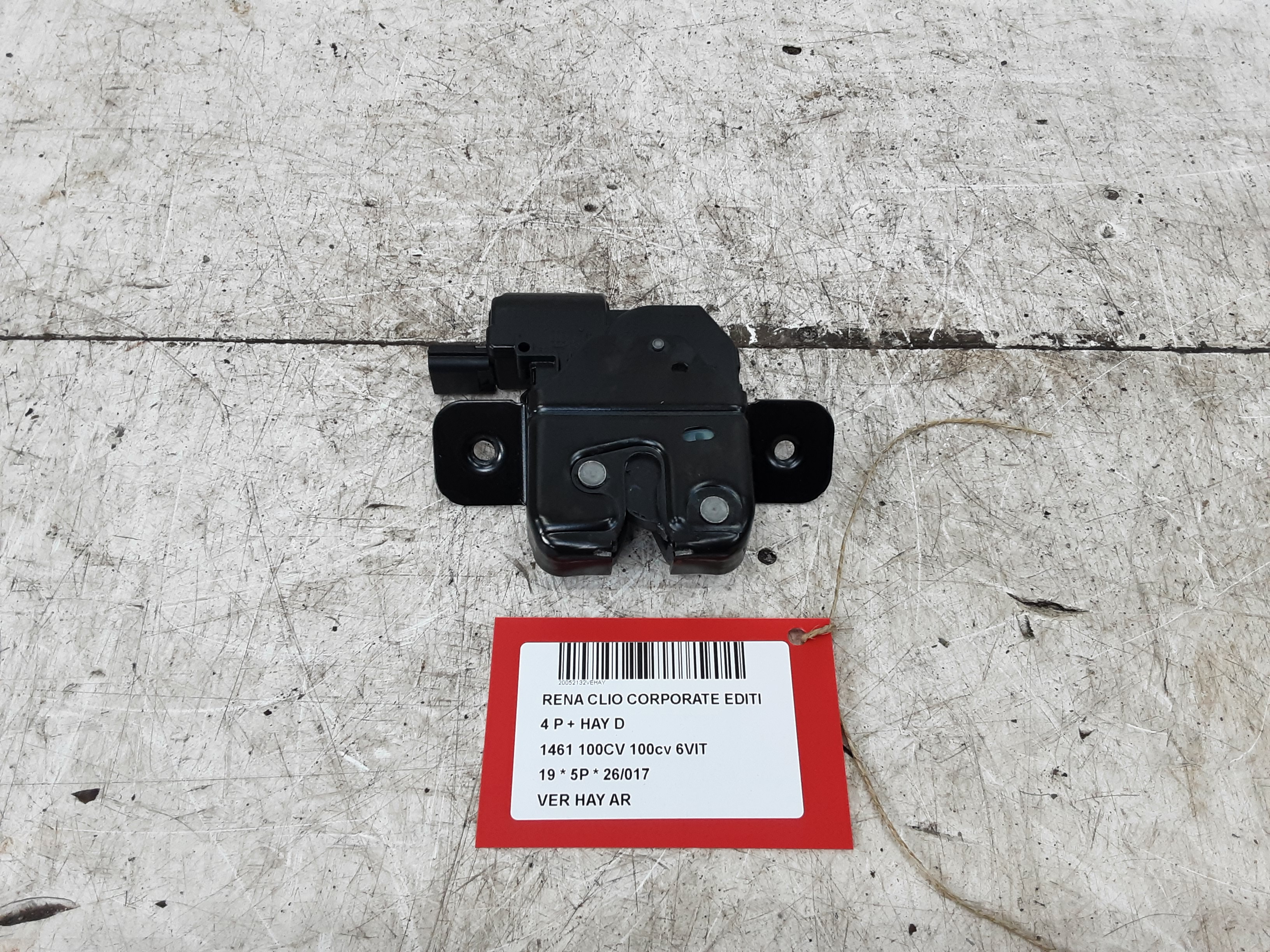 CENTRALE VERGRENDELING ACHTERKLEP Renault CLIO V 06/19+