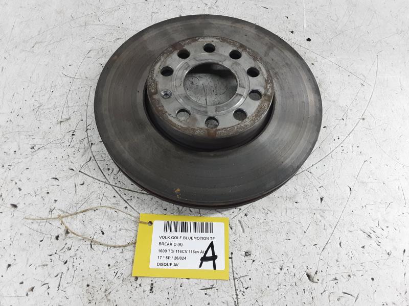 REMSCHIJF VOOR Vw GOLF VII 1/17 - 2/20 FaceLift