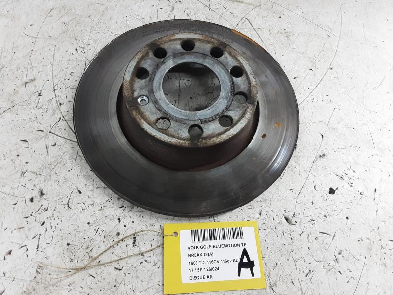 REMSCHIJF ACHTER Vw GOLF VII 1/17 - 2/20 FaceLift