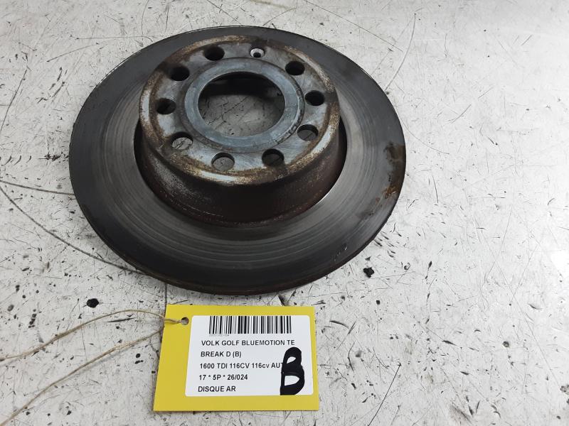 REMSCHIJF ACHTER Vw GOLF VII 1/17 - 2/20 FaceLift