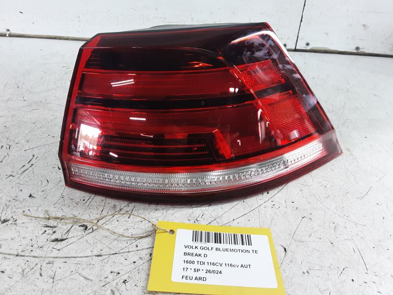 ACHTERLICHT RECHTS Vw GOLF VII 1/17 - 2/20 FaceLift