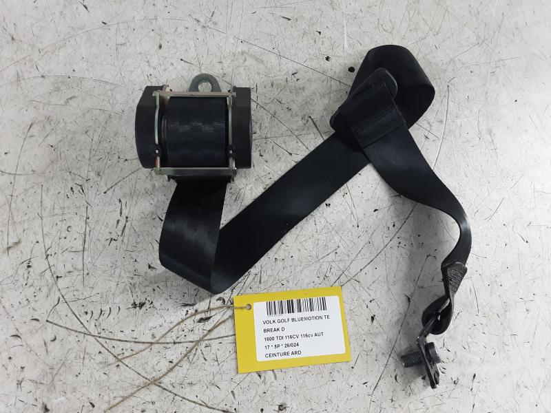 CEINTURE ARRIERE DROITE Vw GOLF VII 1/17 - 2/20 FaceLift