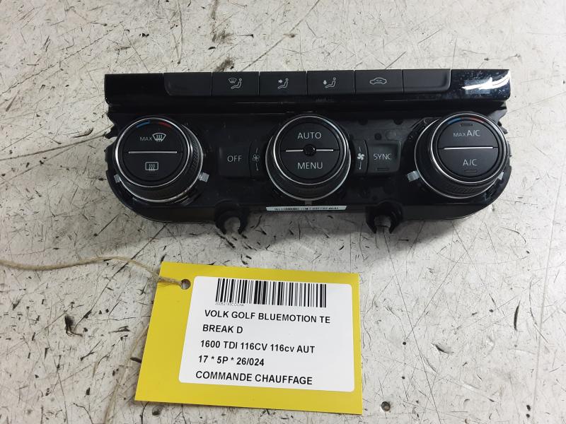 HEATER SWITCH Vw GOLF VII 1/17 - 2/20 FaceLift