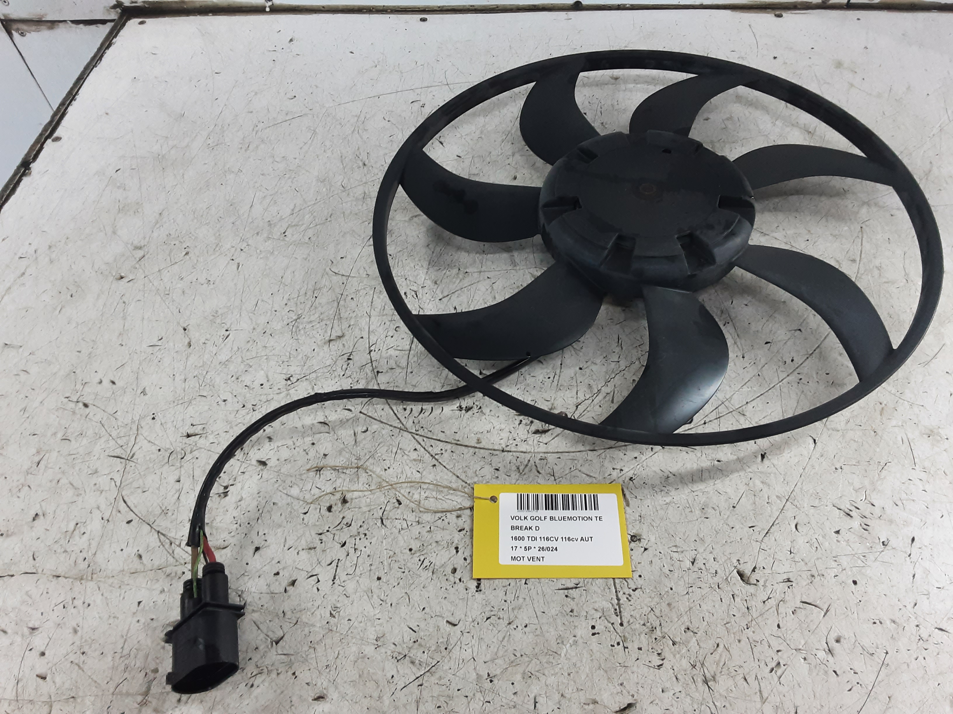KACHEL VENTILATORMOTOR