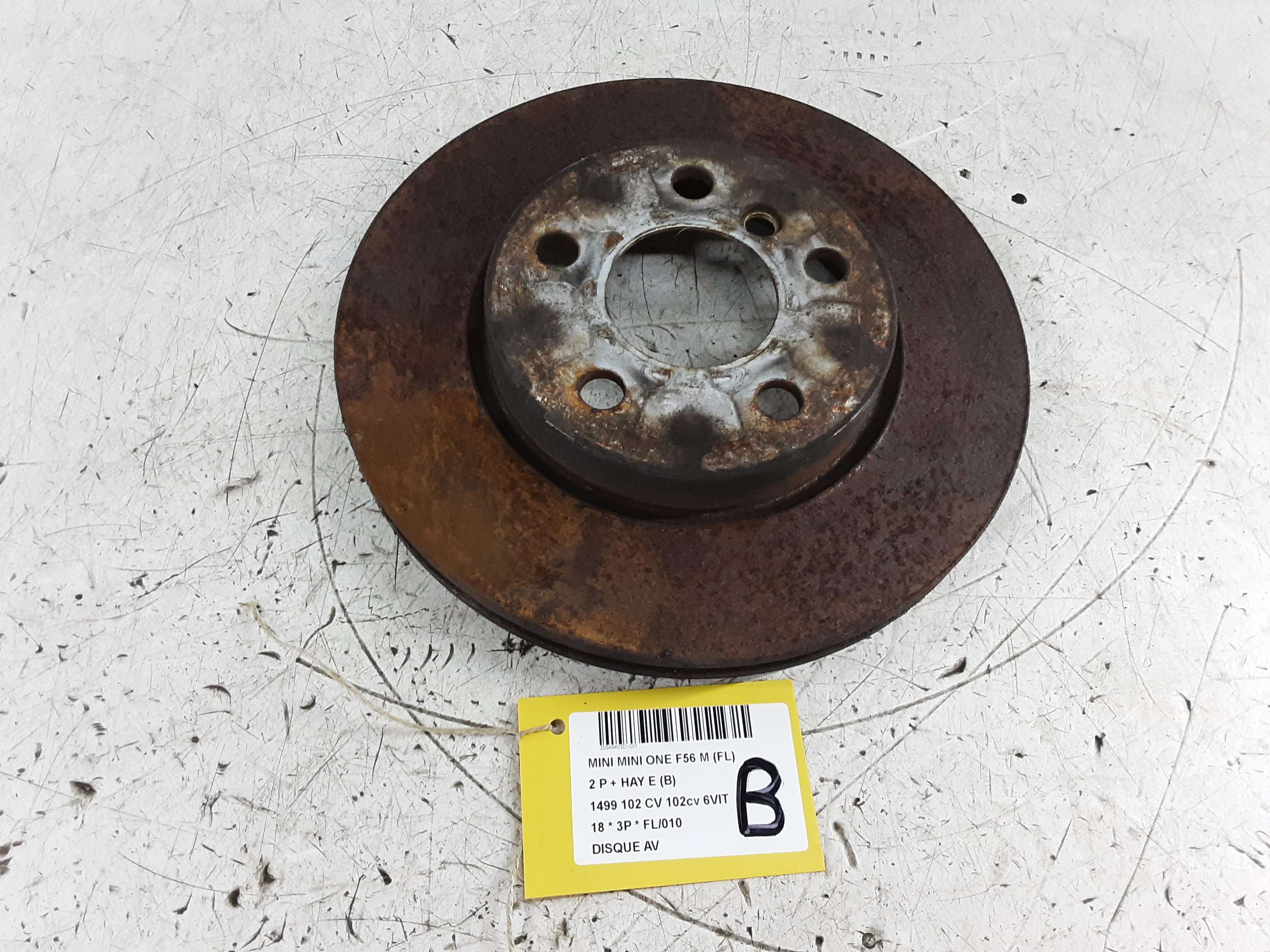 BREMSSCHEIBE VORNE