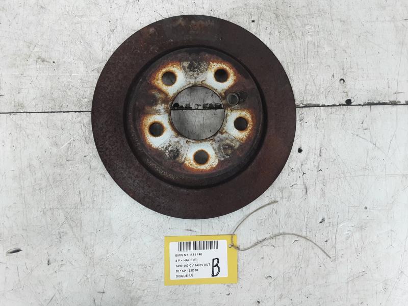 REAR BRAKE DISC Bmw 1 F40 7/19+