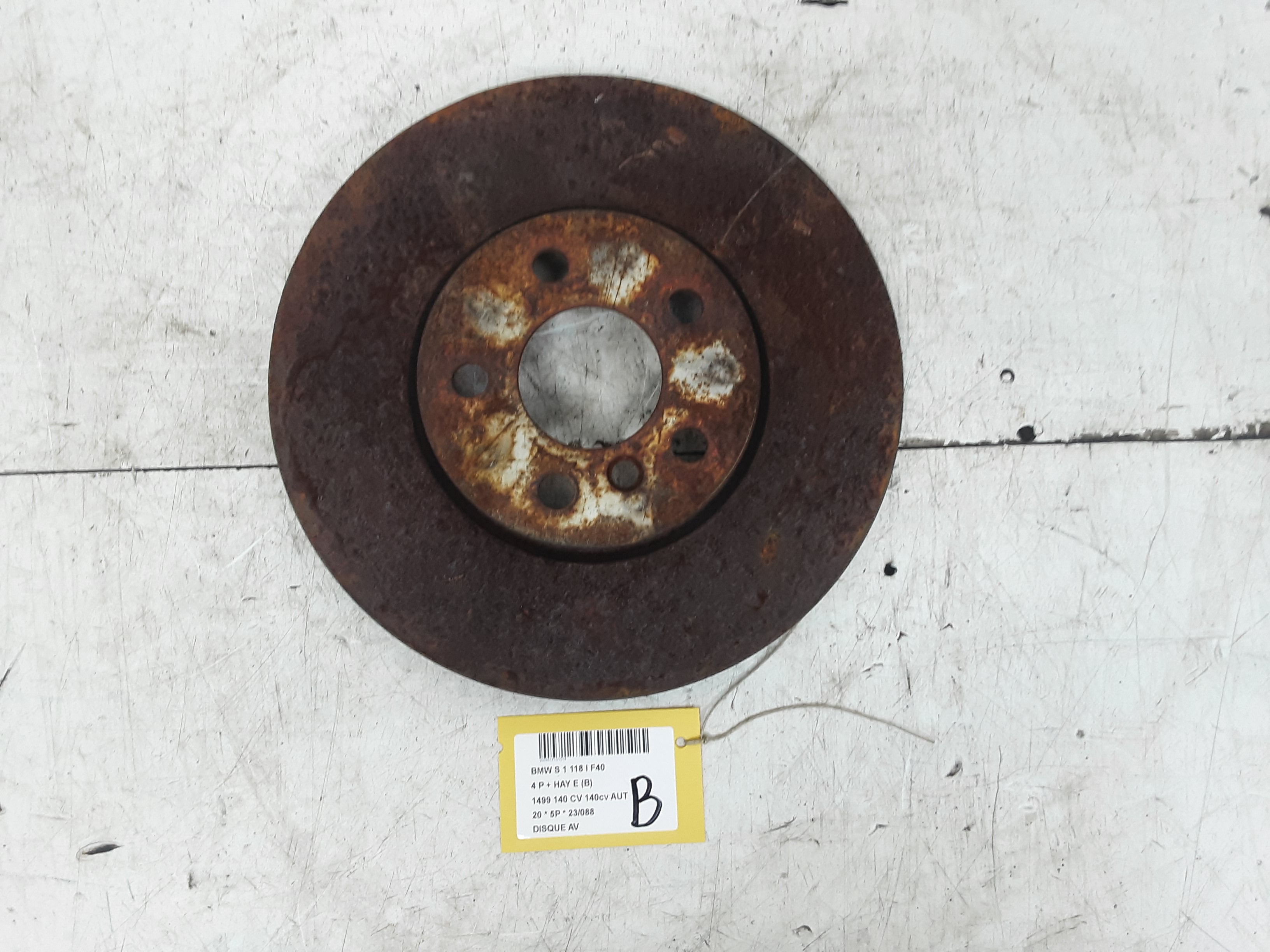 DISQUE AVANT