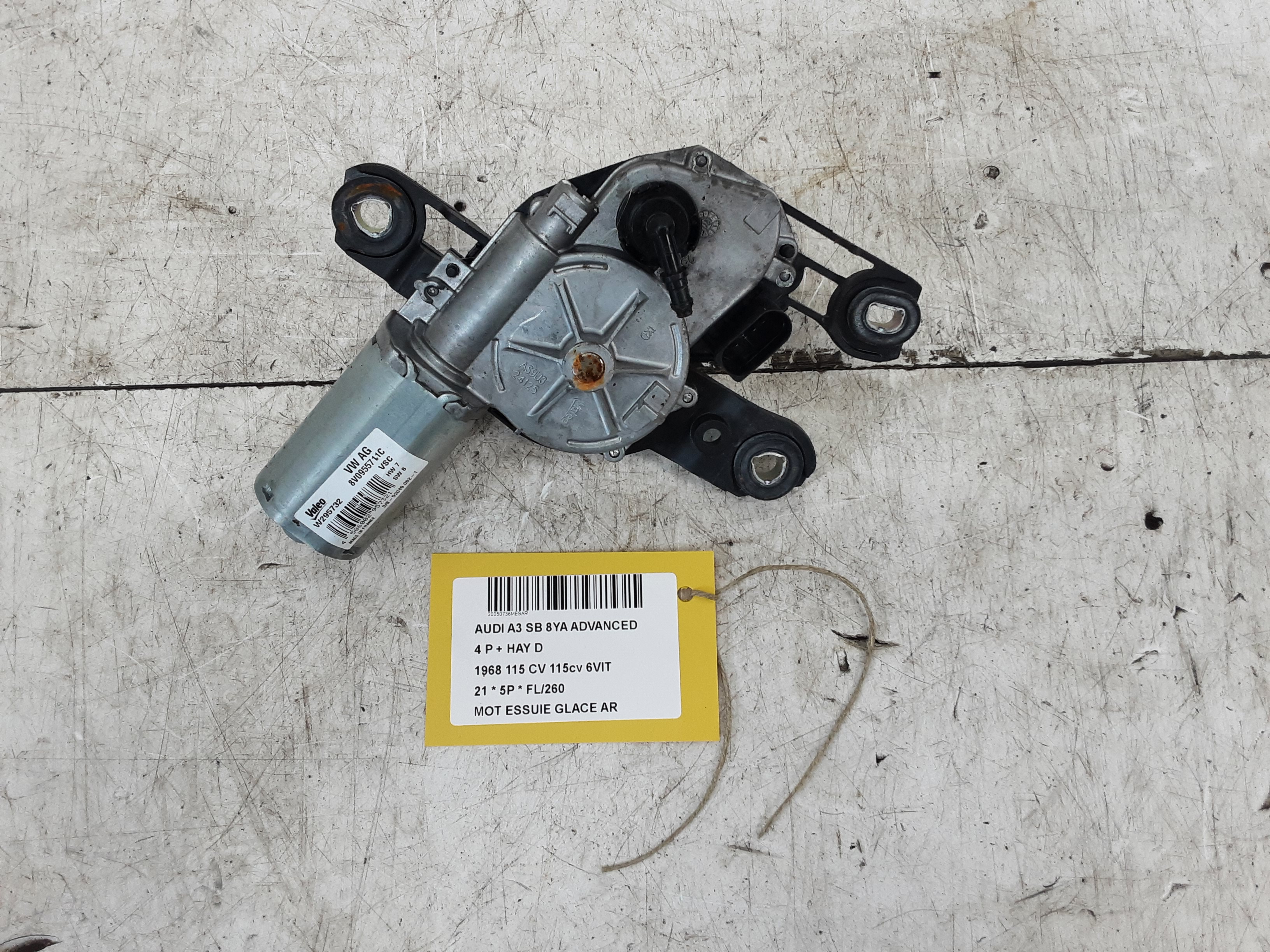 SCHEIBENWISCHERMOTOR HINTEN