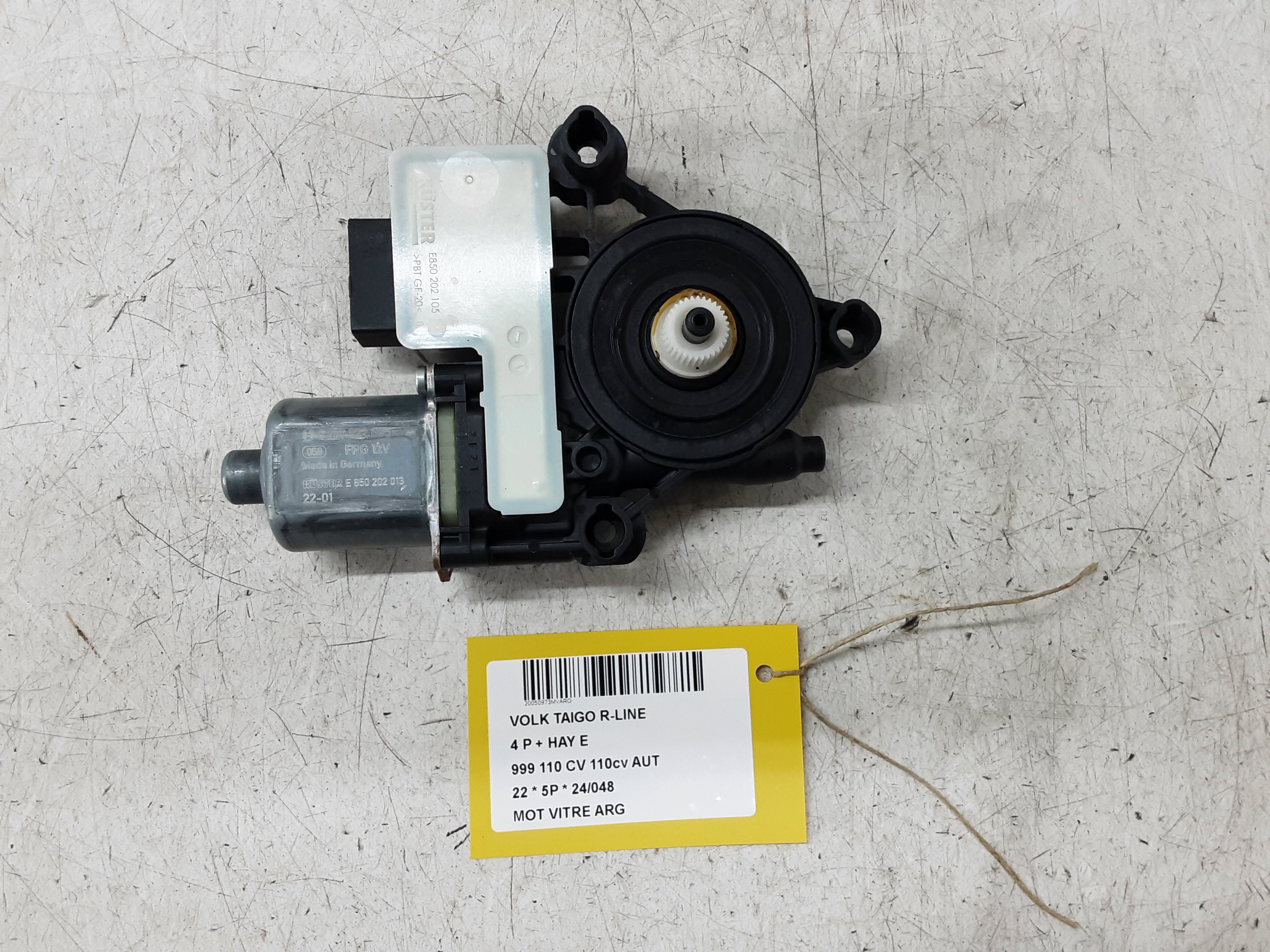 MOTOR RUITMECHANISME ACHTER LINKS Vw TAIGO 2021 (CS1)