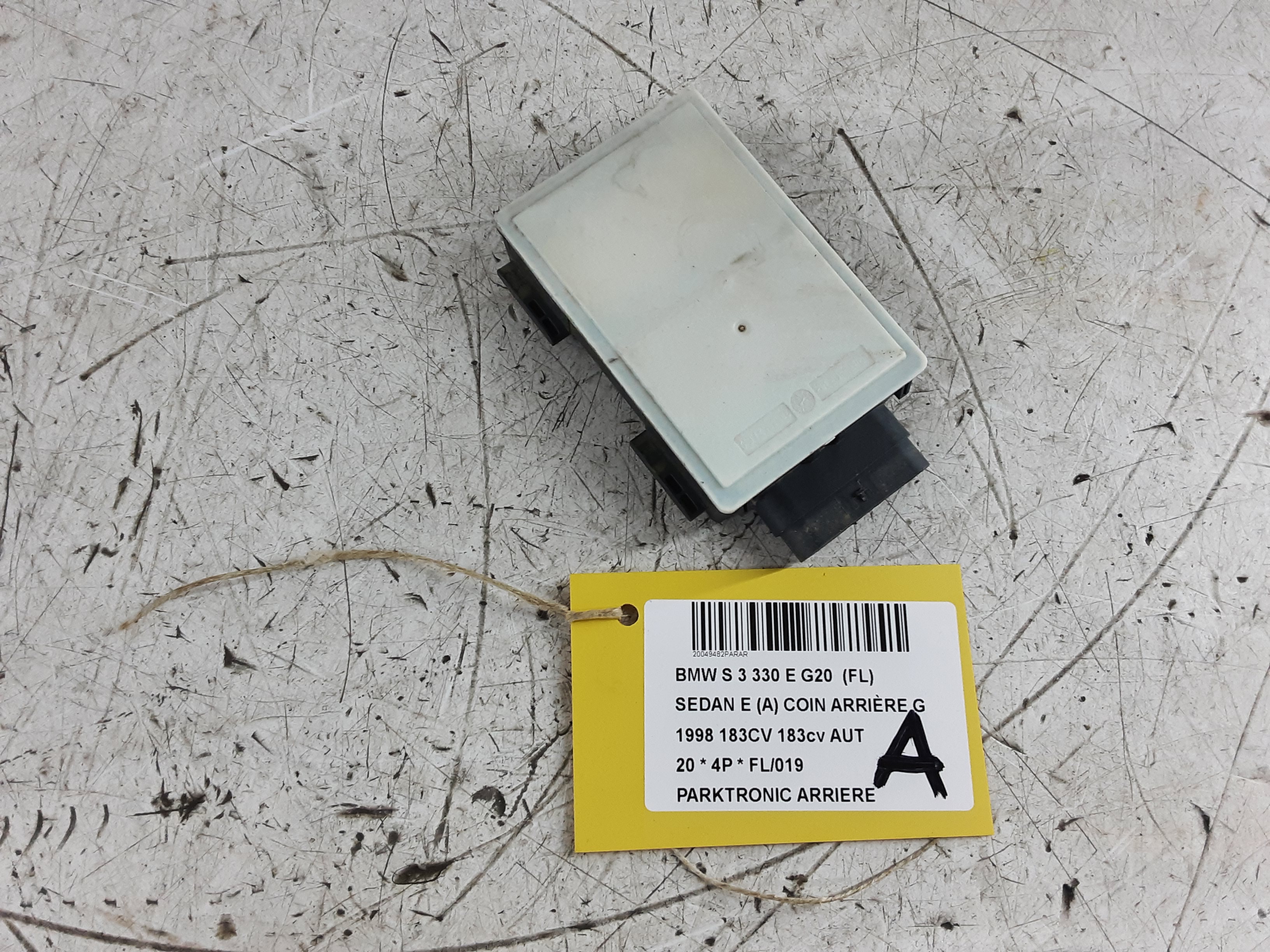 PARKEERSENSOREN ACHTER