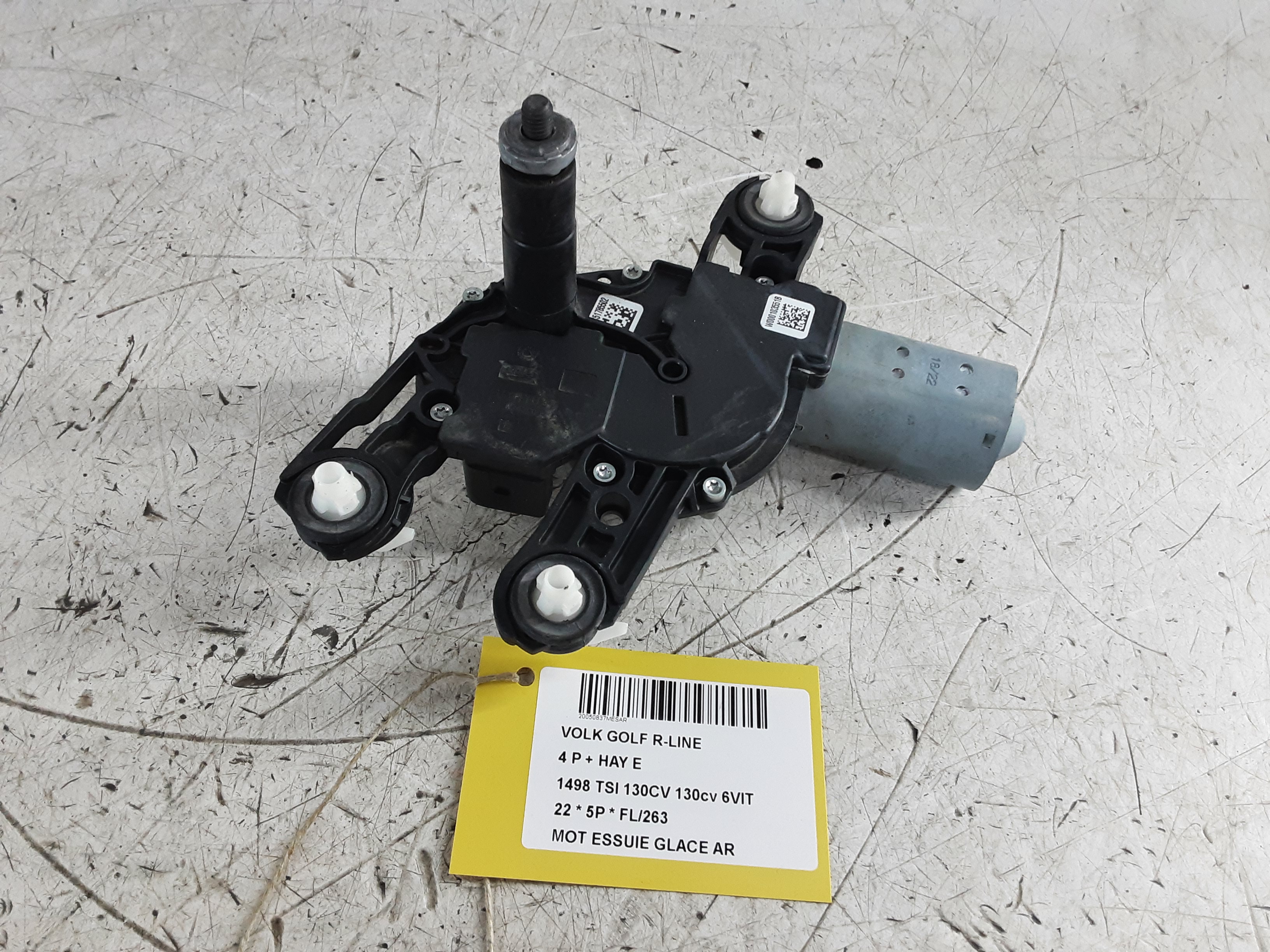 MOTEUR D'ESSUIE-GLACE ARRIERE