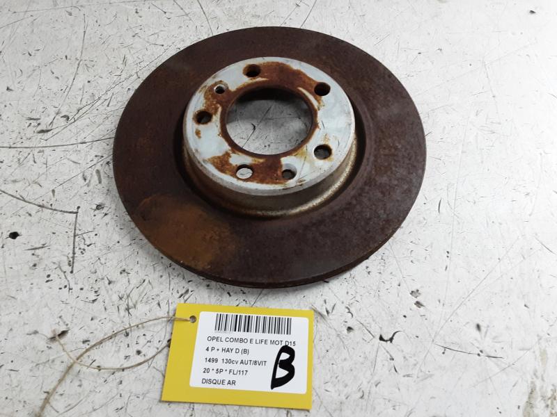REAR BRAKE DISC Opel COMBO 6/18+
