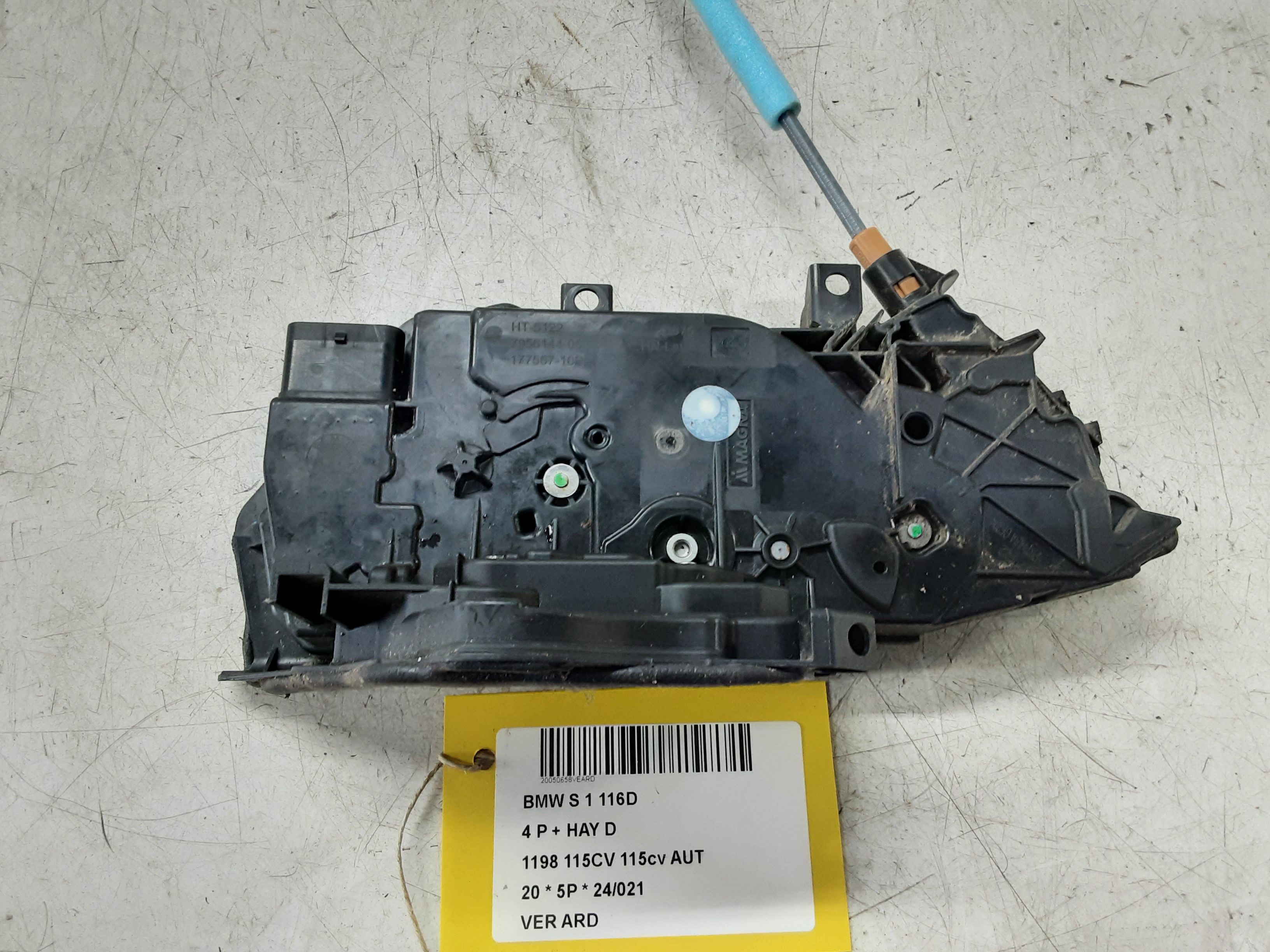 VERGRENDELING ACHTER RECHTS Bmw 1 F40 7/19+