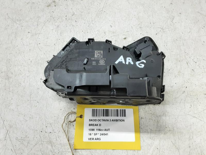 VERGRENDELING ACHTER LINKS Skoda OCTAVIA (5E) FaceLift 3/17 - 20