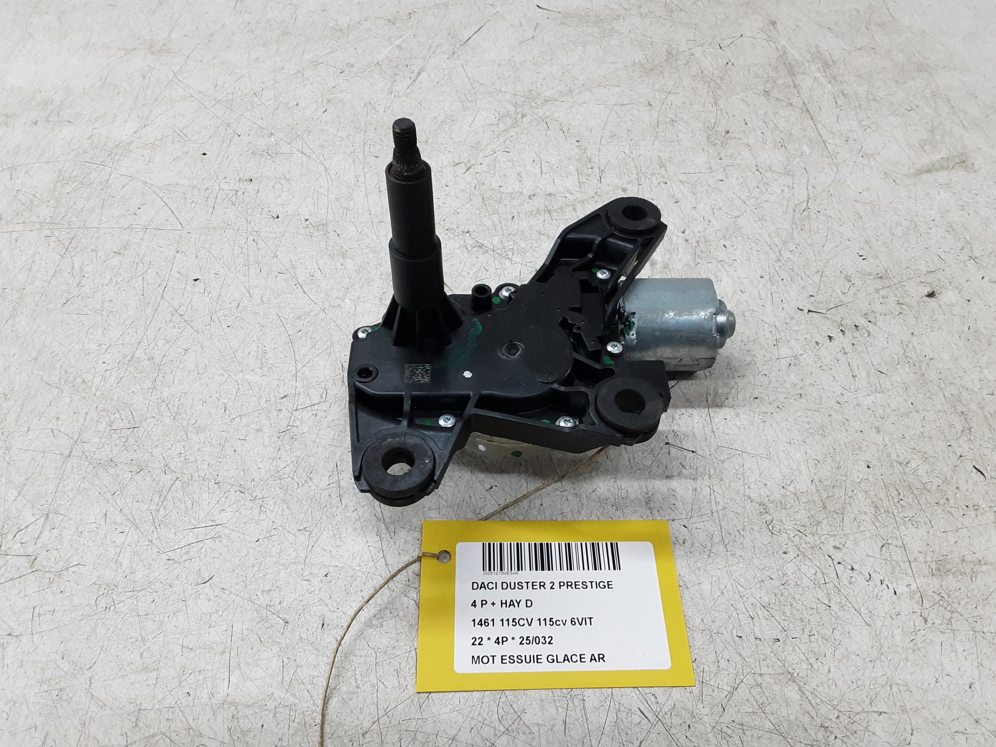 SCHEIBENWISCHERMOTOR HINTEN Dacia DUSTER 1/18 - 24