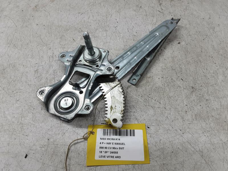 FENSTERMECHANIK TÜRIG RECHTS HINTEN Nissan MICRA 3/17+ K14