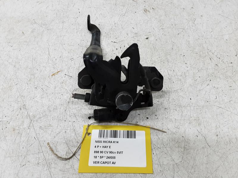 VERROUILLAGE DE CAPOT AVANT Nissan MICRA 3/17+ K14