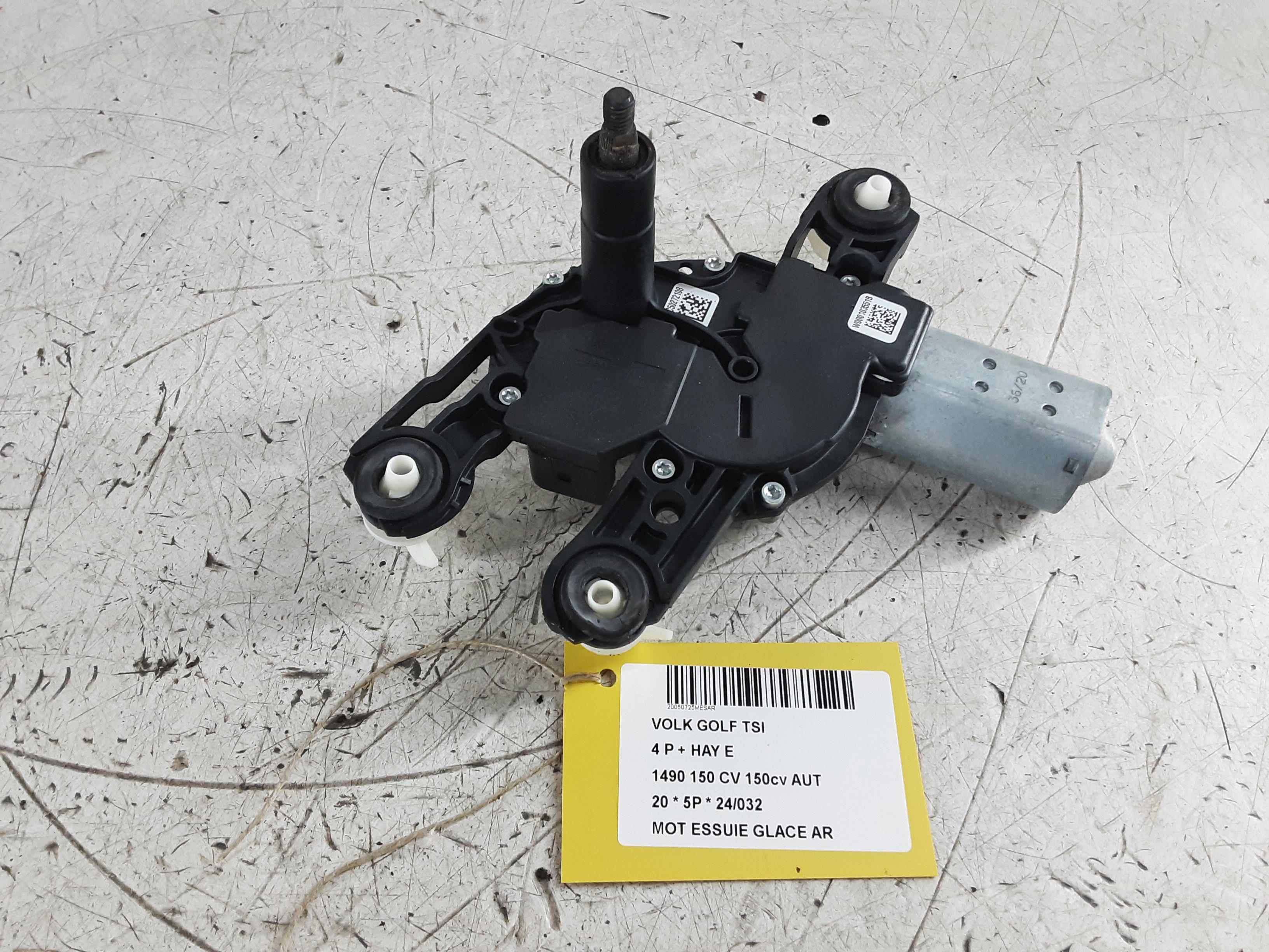 RUITENWISSERMOTOR ACHTER