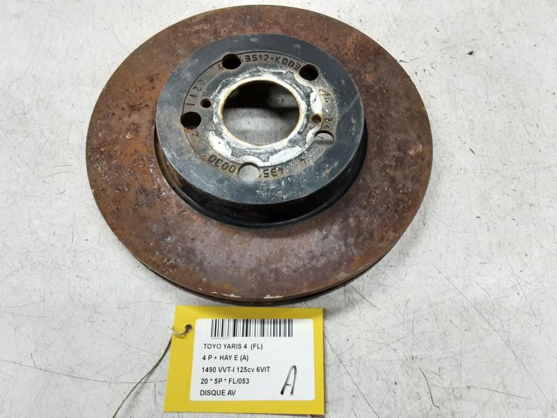 REMSCHIJF VOOR Toyota YARIS (6) 2/20+