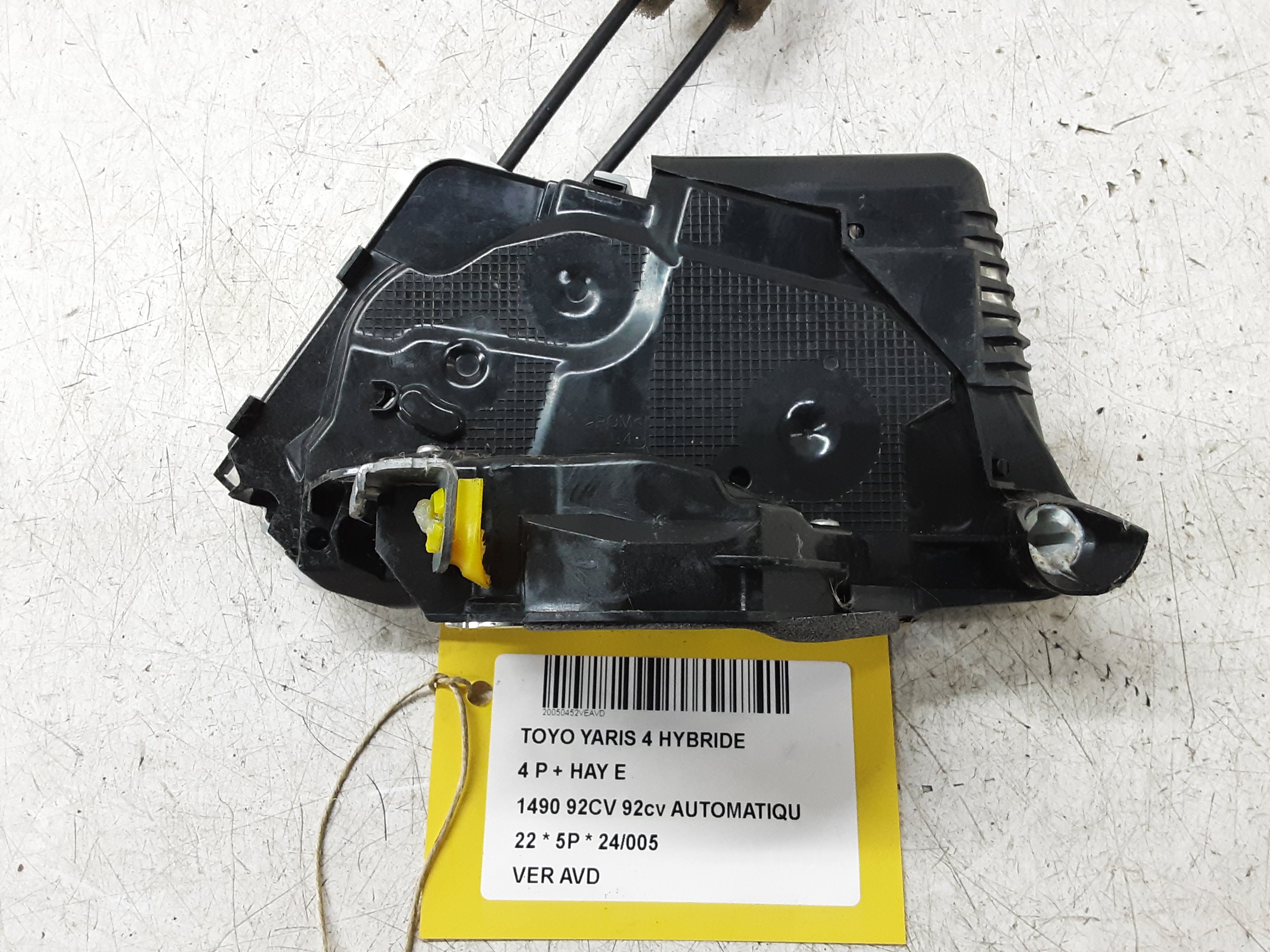 VERGRENDELING VOOR RECHTS Toyota YARIS (6) 2/20+