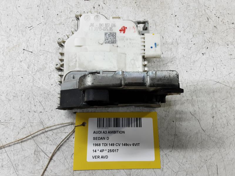 VERROUILLAGE DE PORTE AVANT DROITE Audi A3 4D 5/13 - 16