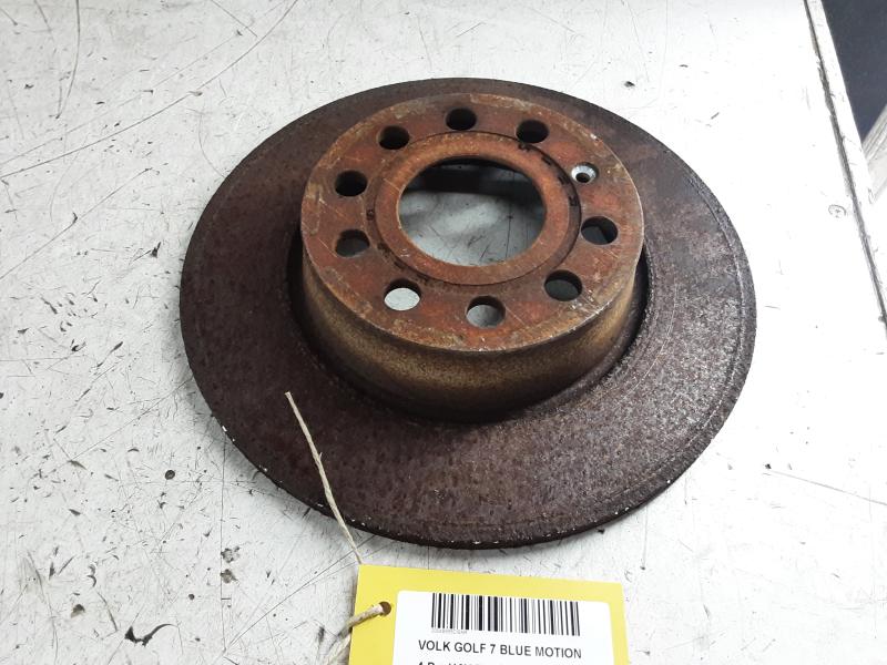 REMSCHIJF ACHTER Vw GOLF VII 11/12 - 17