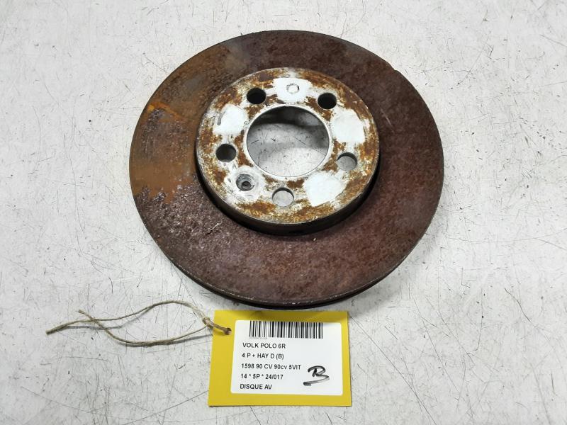 DISQUE AVANT Vw POLO (6R) 6/09 - 4/14