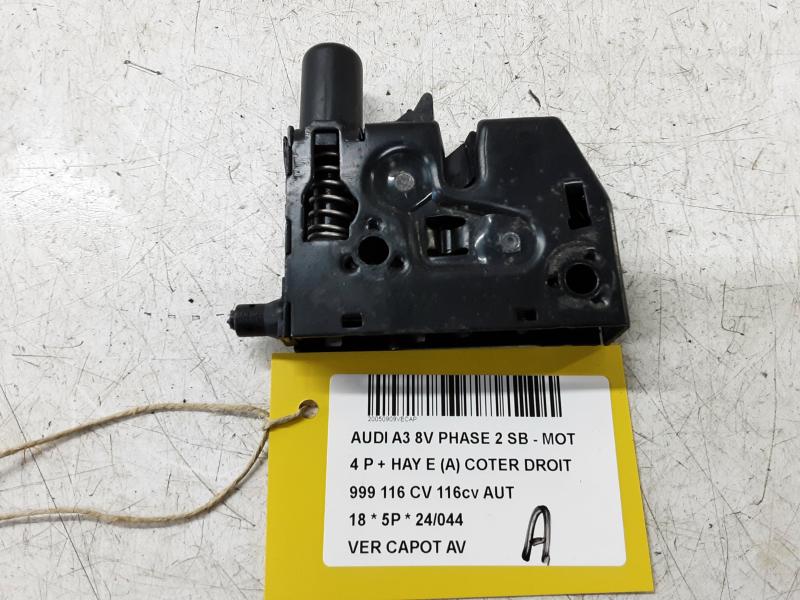 VERGRENDELING MOTORKAP Audi A3 3,5D 7/16 - 20