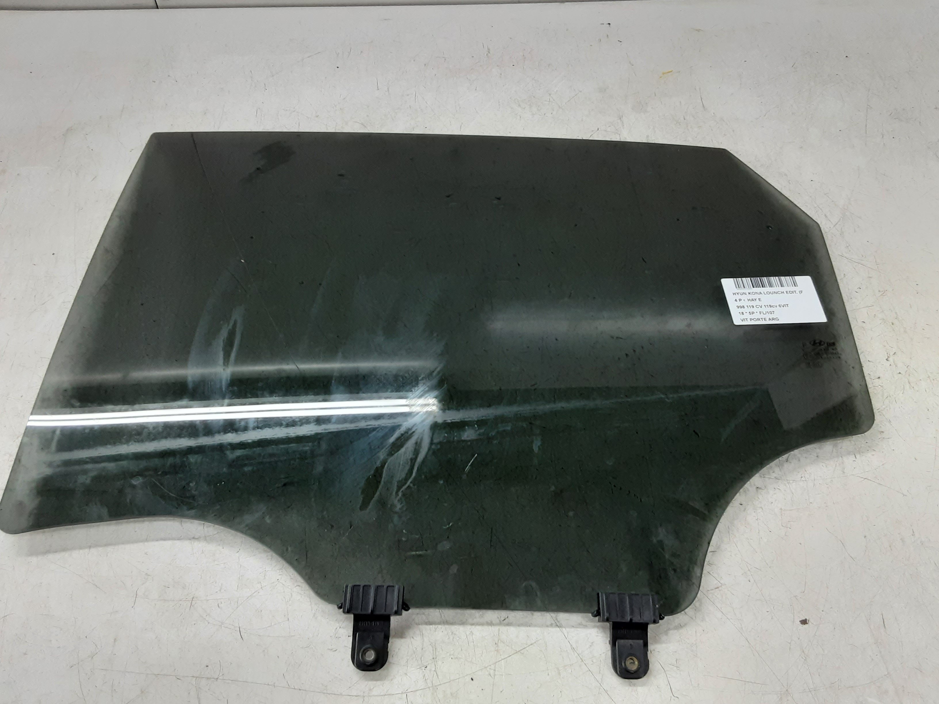 LEFT REAR DOOR WINDOW