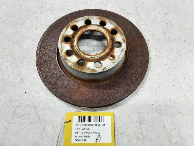 BREMSSCHEIBE HINTEN Vw GOLF VII 11/12 - 17