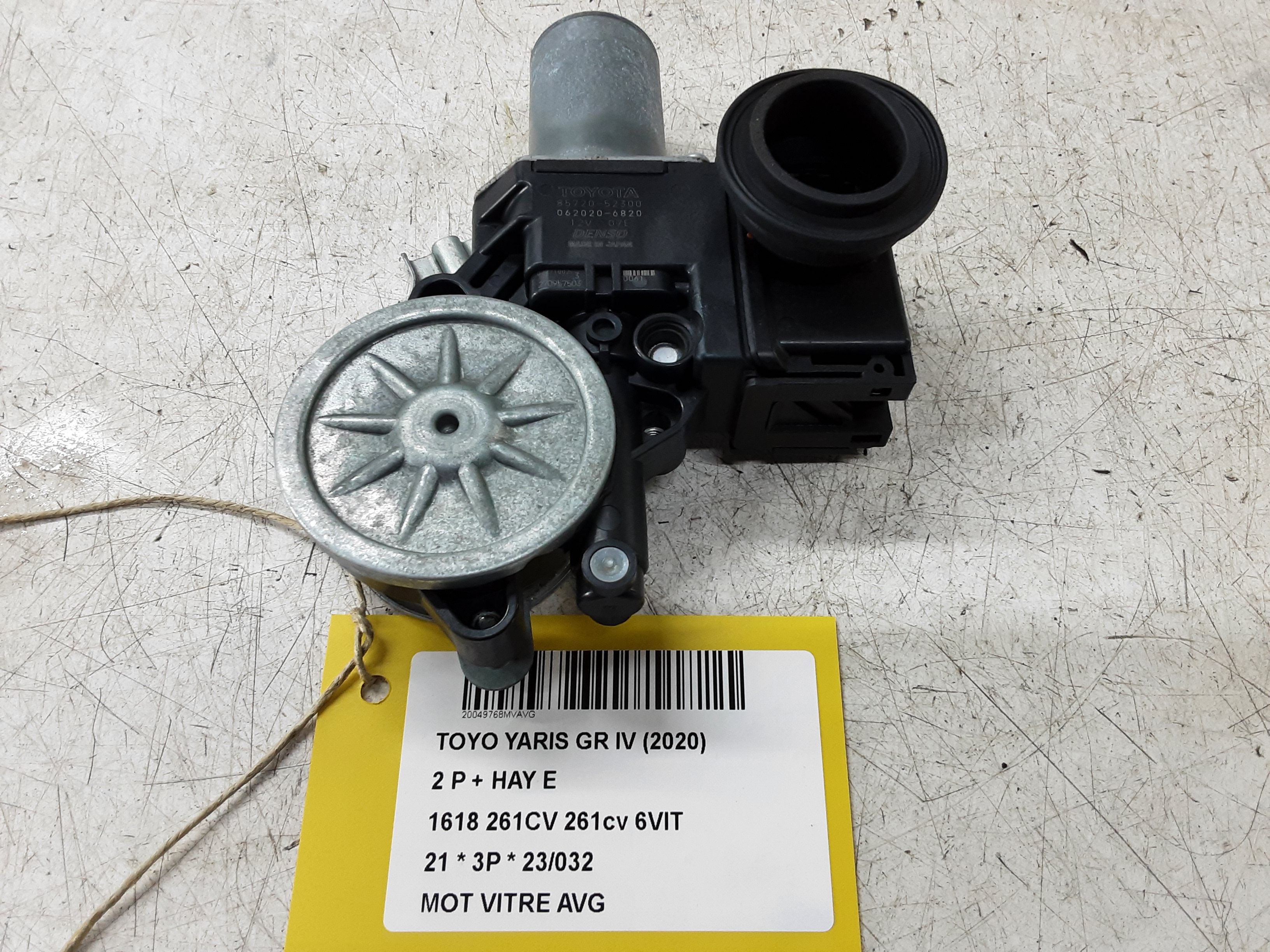 MOTOR RUITMECHANISME VOOR LINKS