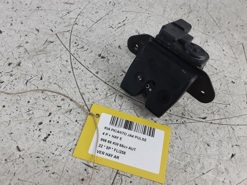 CENTRALE VERGRENDELING ACHTERKLEP Kia PICANTO (3)  FaceLift 9/20 - 2024