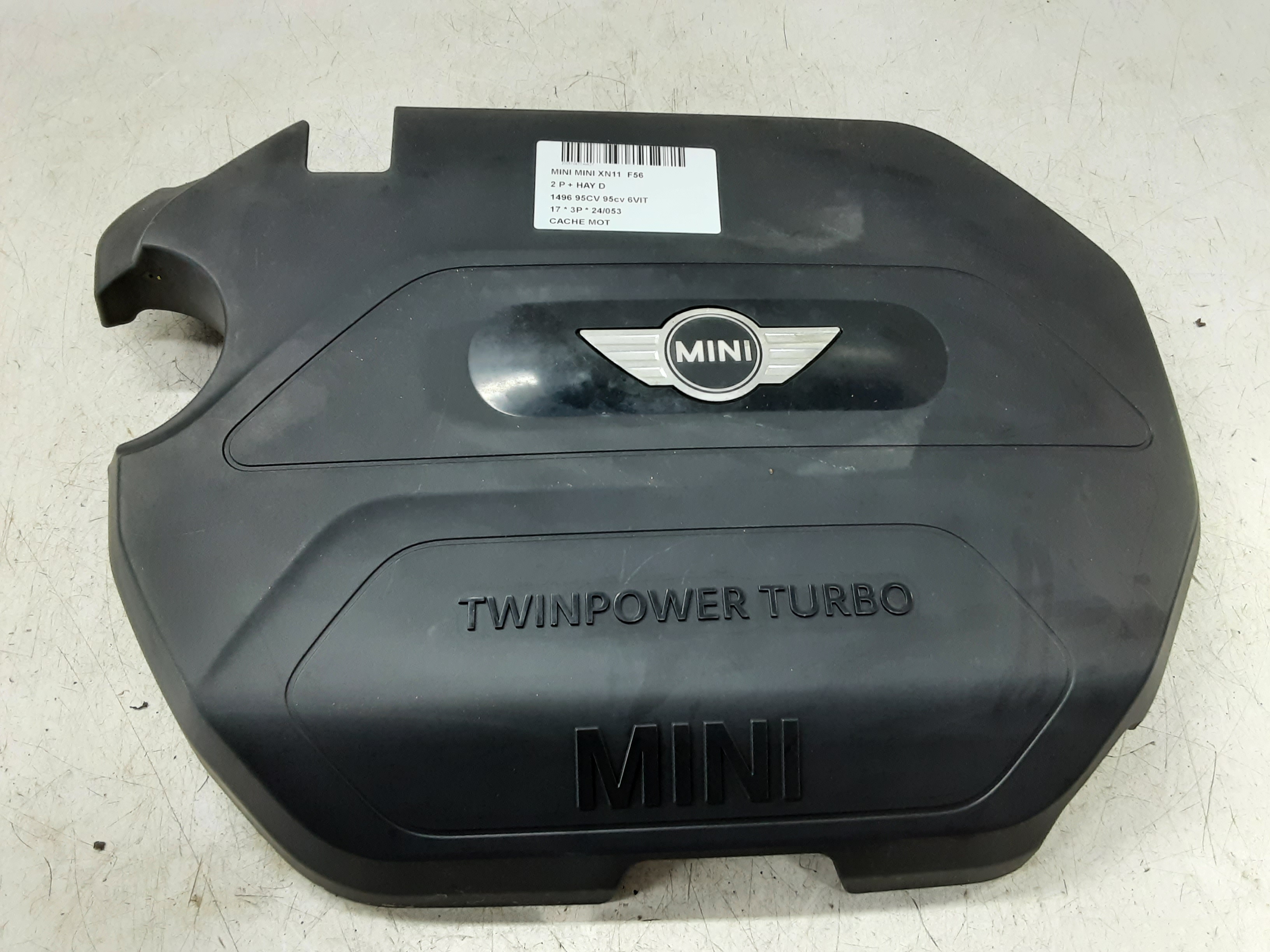 ENGINE COVER Mini F56 3-portes : 11/13 >