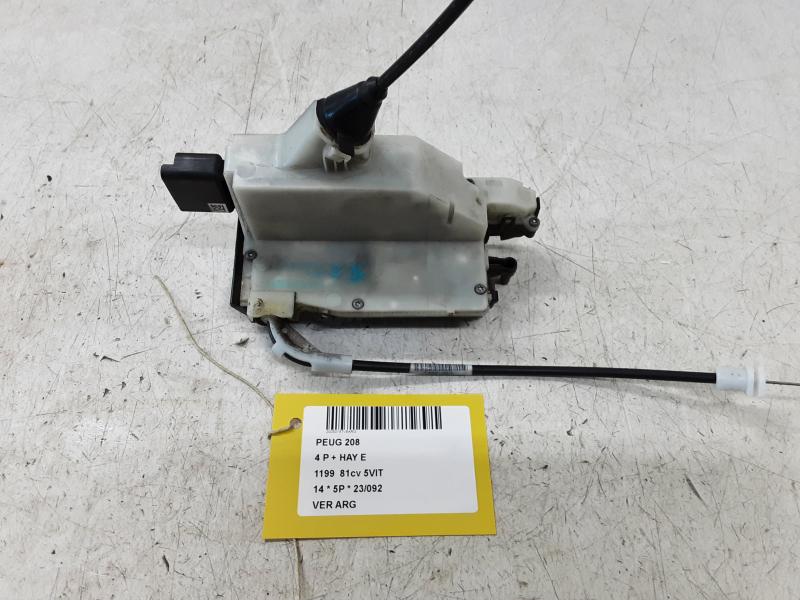 VERGRENDELING ACHTER LINKS Peugeot 208 3/12 - 7/15