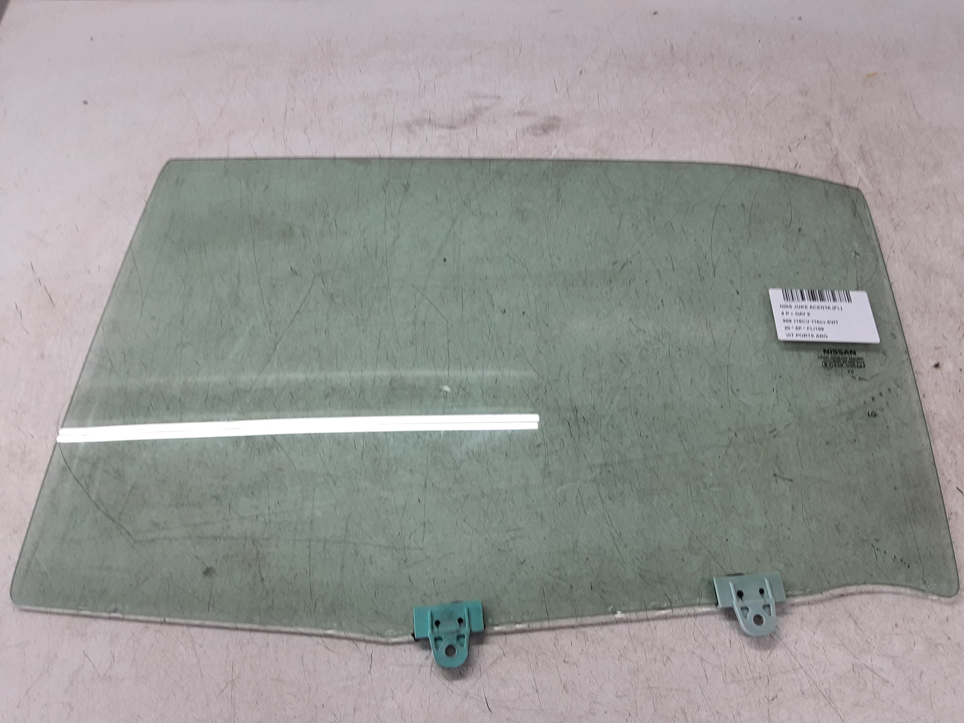 LEFT REAR DOOR WINDOW