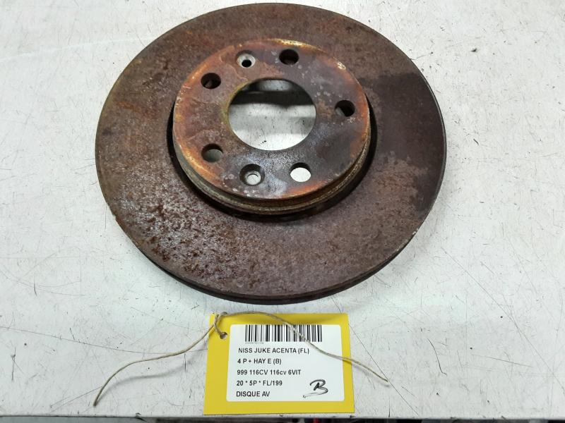 DISQUE AVANT Nissan JUKE 8/19+