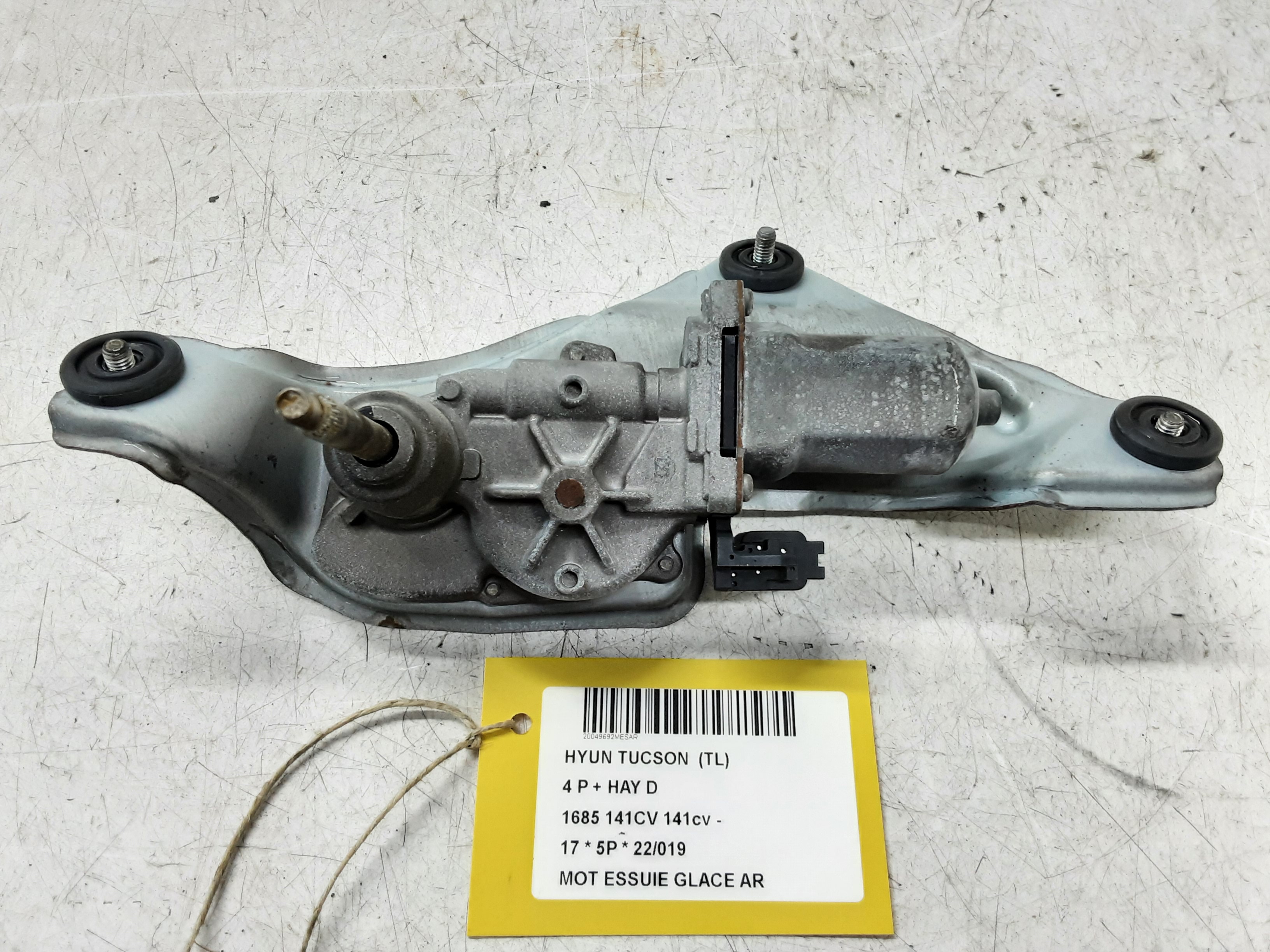 MOTEUR D'ESSUIE-GLACE ARRIERE