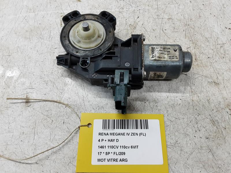 MOTEUR DE VITRE DE PORTE ARRIERE GAUCHE Renault MEGANE 5D 16+