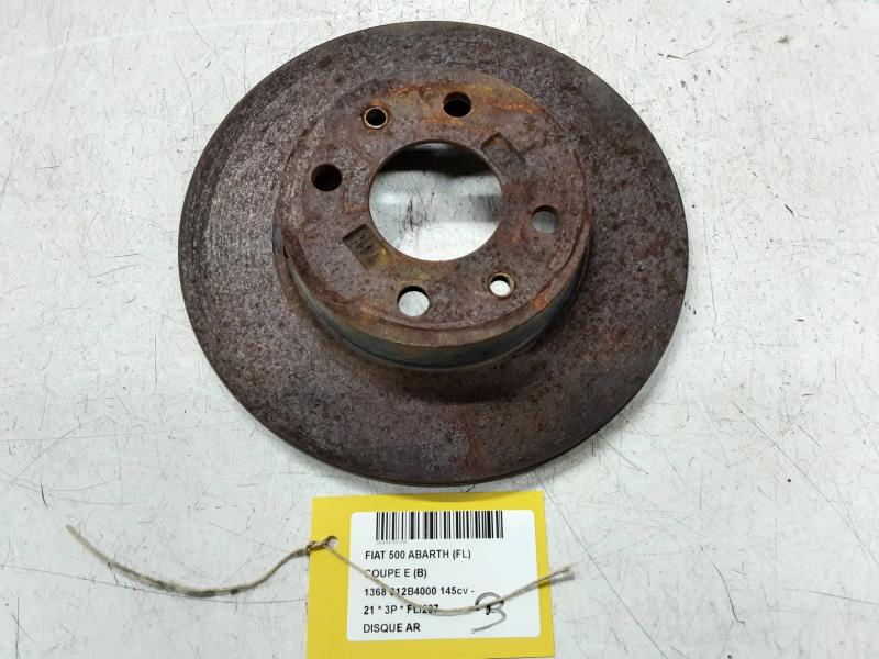 REMSCHIJF ACHTER Fiat 500 7/15+