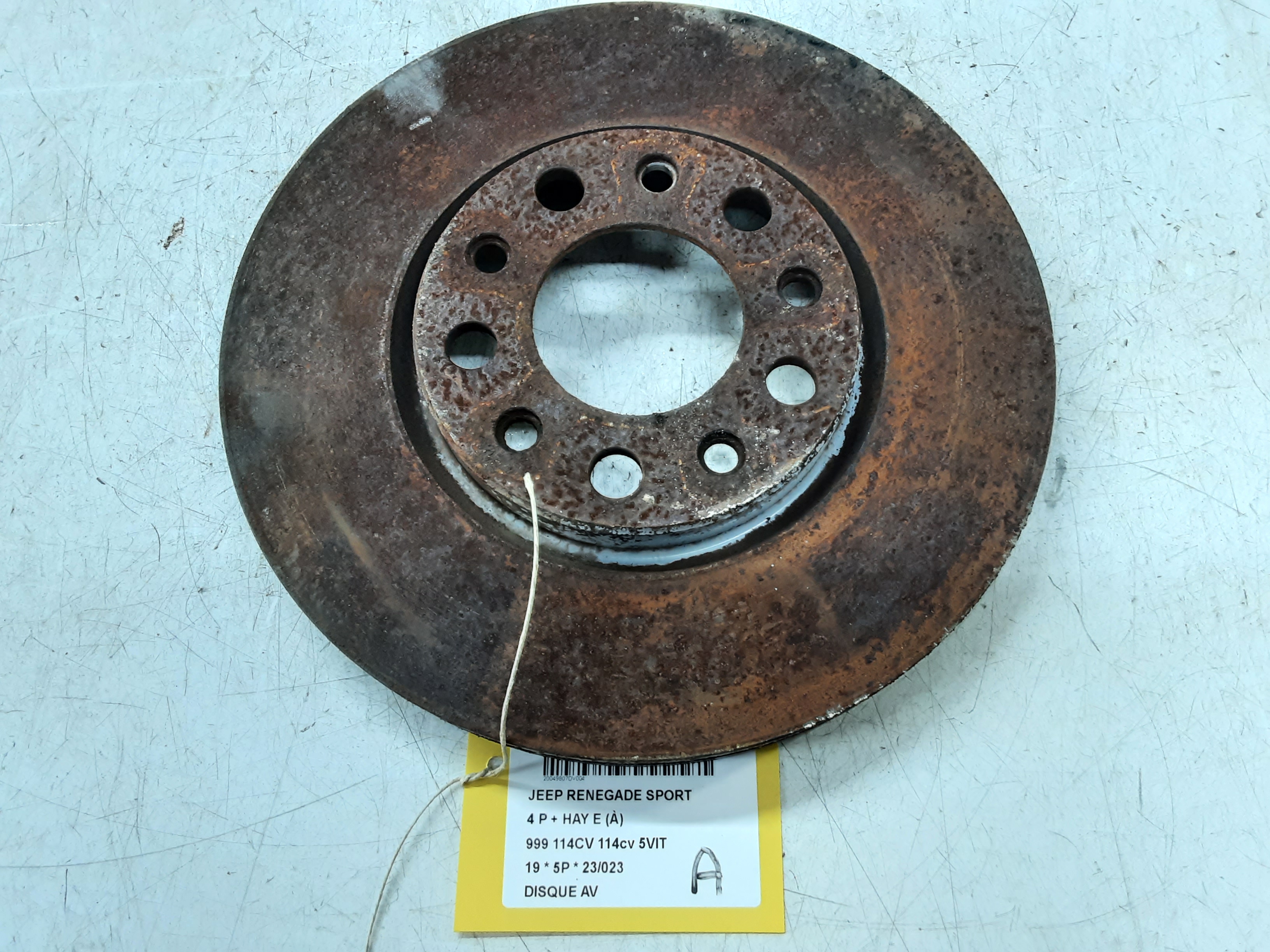 BREMSSCHEIBE VORNE