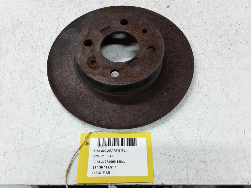 REMSCHIJF ACHTER Fiat 500 7/15+